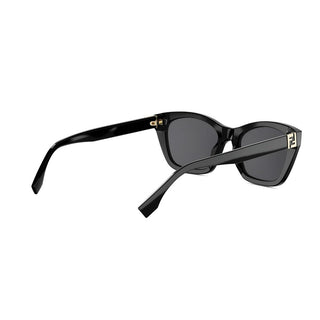 Fendi Forever Fendi Fe40205i Women Black Squared Sunglasses