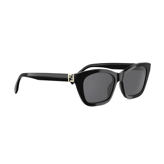 Fendi Forever Fendi Fe40205i Women Black Squared Sunglasses