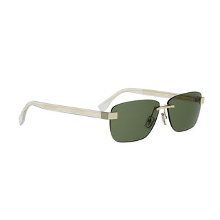 FENDI Sky FE40213U men Gold Geometric Sunglasses