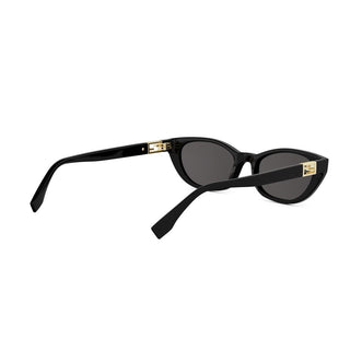 FENDI Baguette FE40224I women Black Cat Eye Sunglasses