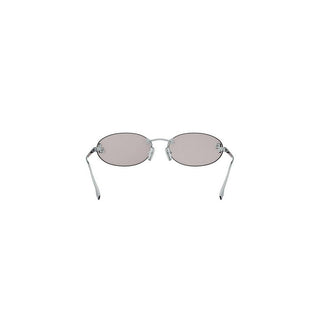 FENDI Fendi First Crystal FE4075US women Silver Oval Sunglasses