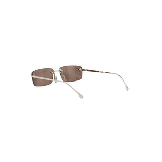 FENDI Fendi First Crystal FE4172US women Gold Rectangle Sunglasses