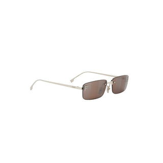 FENDI Fendi First Crystal FE4172US women Gold Rectangle Sunglasses