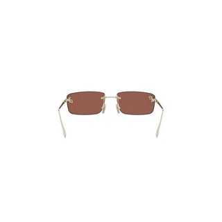 FENDI Fendi First Crystal FE4172US women Gold Rectangle Sunglasses