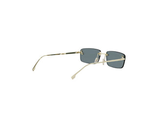 FENDI First Crystal FE4172US women Gold Rectangle Sunglasses