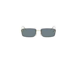 FENDI First Crystal FE4172US women Gold Rectangle Sunglasses