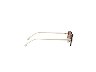 FENDI First Crystal FE4172US women Gold Rectangle Sunglasses
