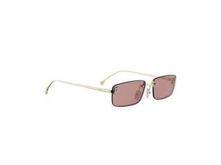 FENDI First Crystal FE4172US women Gold Rectangle Sunglasses
