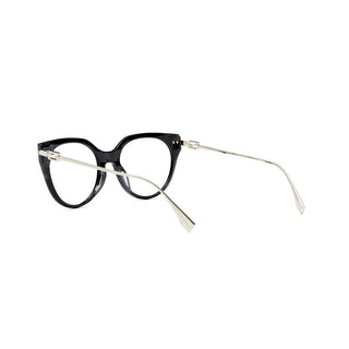 FENDI Baguette FE50010I women Havana Cat Eye Eyeglasses