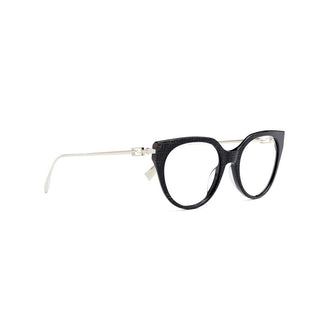 FENDI Baguette FE50010I women Havana Cat Eye Eyeglasses