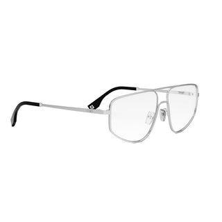 FENDI FE50088U men Silver Pilot Eyeglasses