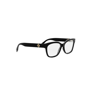 FENDI FF Diamonds FE50124I women Black Squared Eyeglasses