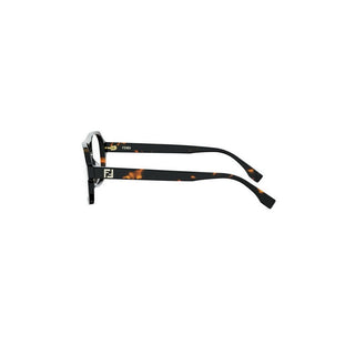 FENDI FF SQUARED FE50131I women Havana Geometric Eyeglasses