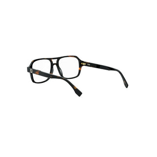 FENDI FF SQUARED FE50131I women Havana Geometric Eyeglasses