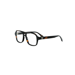 FENDI FF SQUARED FE50131I women Havana Geometric Eyeglasses