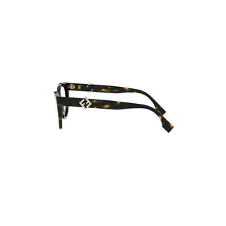 FENDI FF Diamonds FE50134I women Havana Cat Eye Eyeglasses
