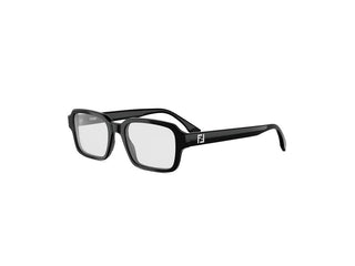 FENDI FF SQUARED FE50139I men Black Rectangle Eyeglasses