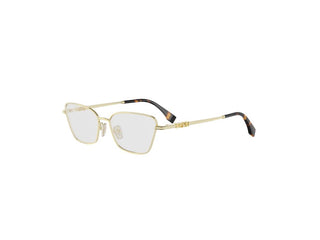FENDI Fendigraphy FE50141U women Gold Cat Eye Eyeglasses
