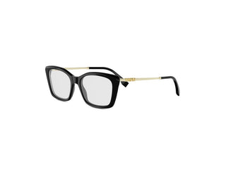 FENDI Fendigraphy FE50143I women Black Rectangle Eyeglasses