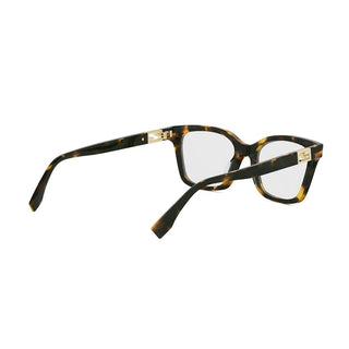 FENDI Baguette FE50153I women Havana Cat Eye Eyeglasses