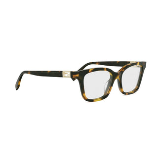 FENDI Baguette FE50153I women Havana Cat Eye Eyeglasses