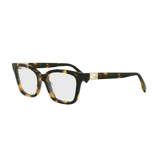 FENDI Baguette FE50153I women Havana Cat Eye Eyeglasses