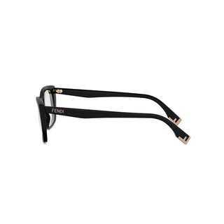 FENDI Way FE50155I women Black Squared Eyeglasses