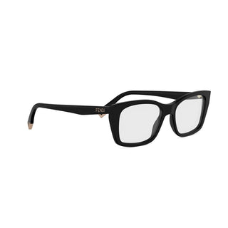 FENDI Way FE50155I women Black Squared Eyeglasses