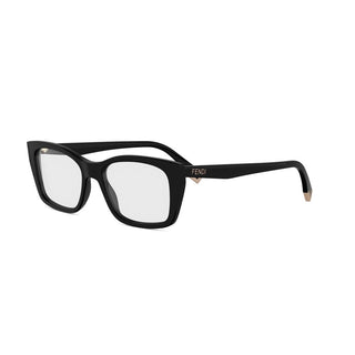 FENDI Way FE50155I women Black Squared Eyeglasses