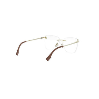 Fendi Fendi First Crystal Fe5133us Women Gold Geometric Eyeglasses
