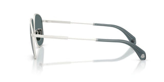 Moncler Fennix Me4013 Unisex Silver Pilot Sunglasses