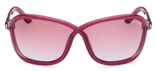 Tom Ford FERNANDA FT 1069 women Red Geometric Sunglasses