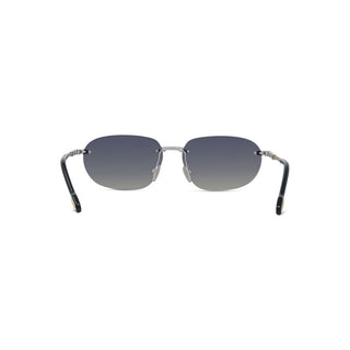 FRED Double Cable FG40081U men Silver Oval Sunglasses