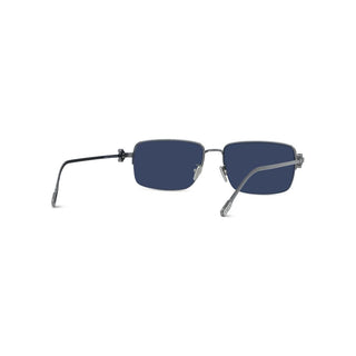 FRED Winch FG40082U men Silver Rectangle Sunglasses