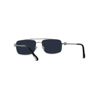 FRED Manille & Cable FG40087U men Silver Pilot Sunglasses