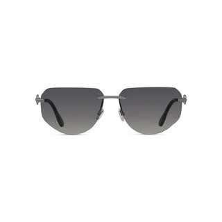 FRED Manille & Cable FG40088U men Silver Geometric Sunglasses