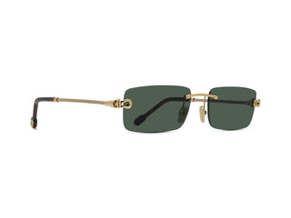 FRED Manille & Cable FG40092U unisex Gold Rectangle Sunglasses