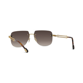 FRED Double Cable FG40096U men Gold Pilot Sunglasses
