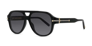 FRED FG40098I unisex Black Pilot Sunglasses