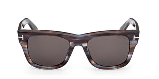 Tom Ford FINN-02 FT1304 men Havana Squared Sunglasses