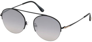 Tom Ford FINN FT 0668 men Black Round Sunglasses