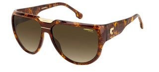 Carrera FLAGLAB 13 unisex Havana Squared Sunglasses
