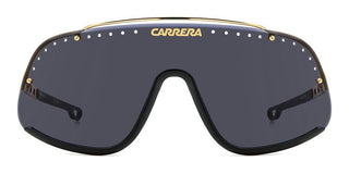 Carrera Flaglab 16 Unisex Gold Shield Sunglasses