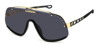 Carrera Flaglab 16 Unisex Gold Shield Sunglasses