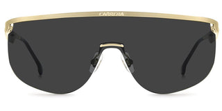 Carrera Flaglab 19 Women Gold Geometric Sunglasses