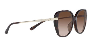 Michael Kors FLATIRON MK 2185BU women Brown Squared Sunglasses