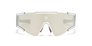Balmain FLECHE unisex Grey Shield Sunglasses