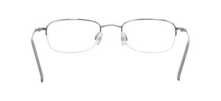 Flexon FLEXON 607 men Ruthenium Rectangle Eyeglasses
