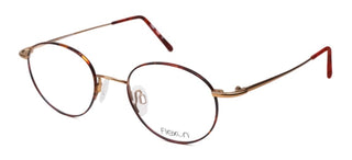 Flexon FLEXON 623 unisex Havana Round Eyeglasses