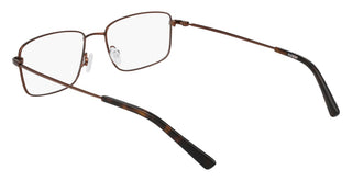 Flexon FLEXON H6052 men Brown Rectangle Eyeglasses